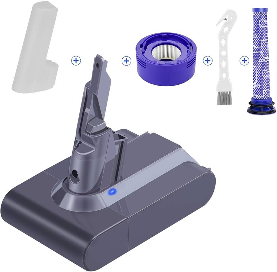 Fancy Buying 4600mAh Battery Replacement for Dyson V7 Battery Dyson V7 Motorhead Pro V7 Trigger V7 Animal V7 Car+Boat Dyson Vacuum Cleaner (with Dyson